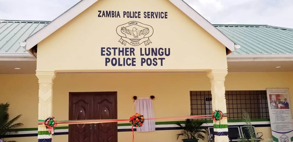 FIRST Lady Esther Lungu has commissioned the Esther Lungu Police Post in Nkana East, Kitwe.