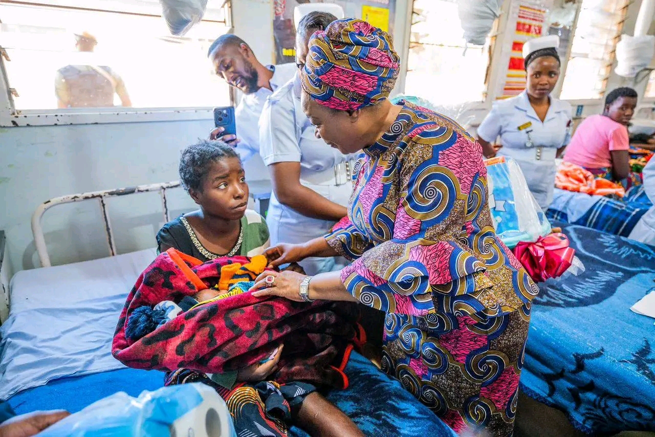 First Lady lifts Monze with hospital supplies, sewing machines for women