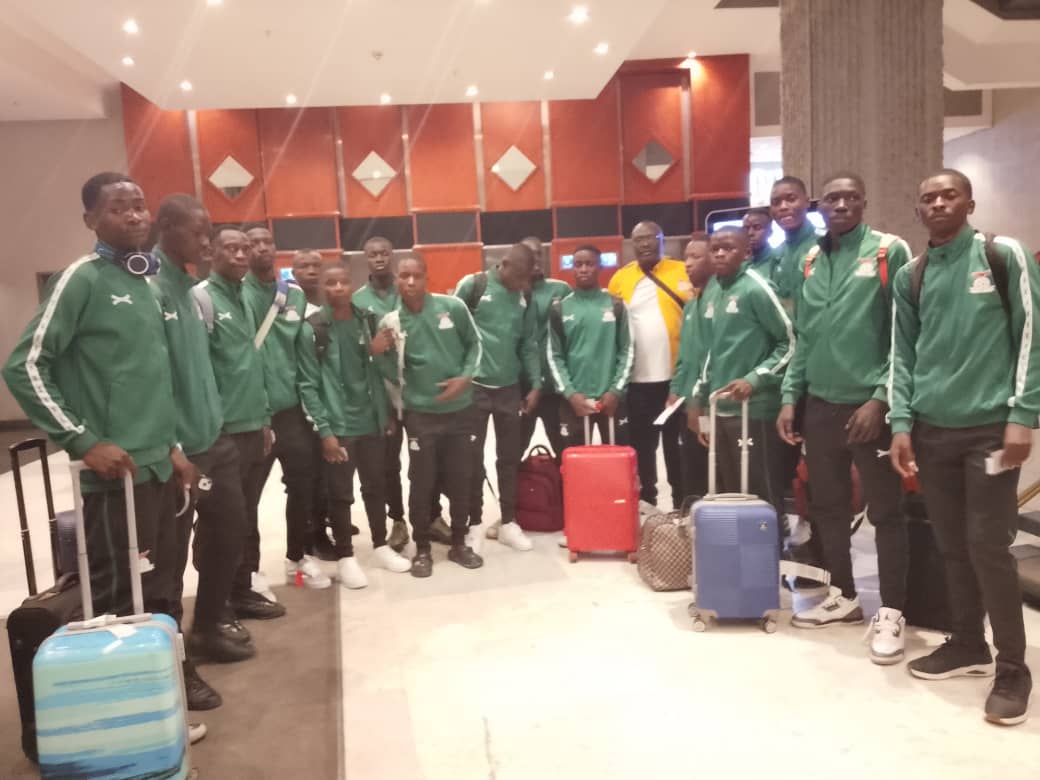 Zambia U-17 squad arrives in Zimbabwe, ready to defend COSAFA title