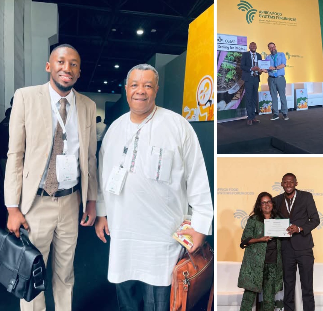 ZCAS student puts Zambia ku chalo with Africa food forum triumph
