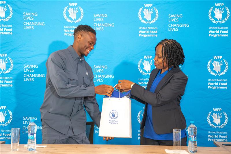 Daka becomes WFP ambassador