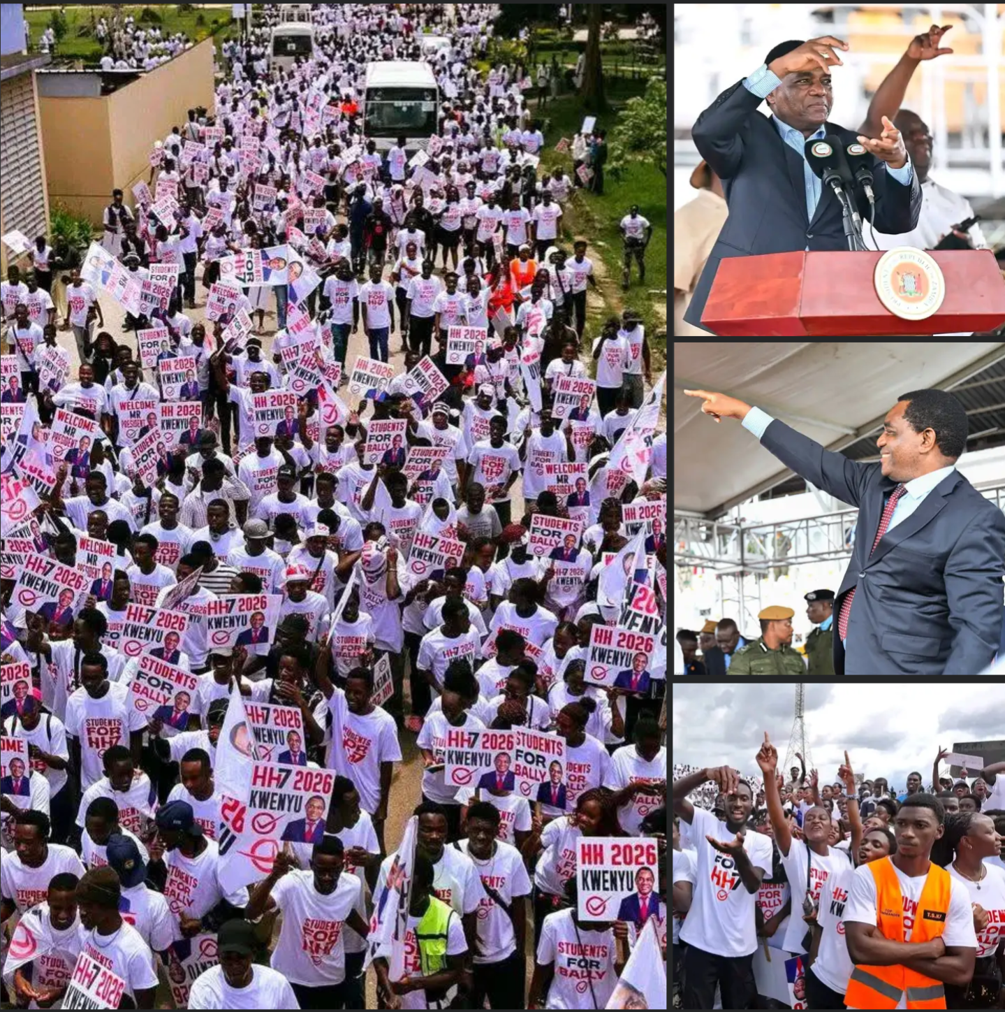 Copperbelt students endorse Hichilema for 2026