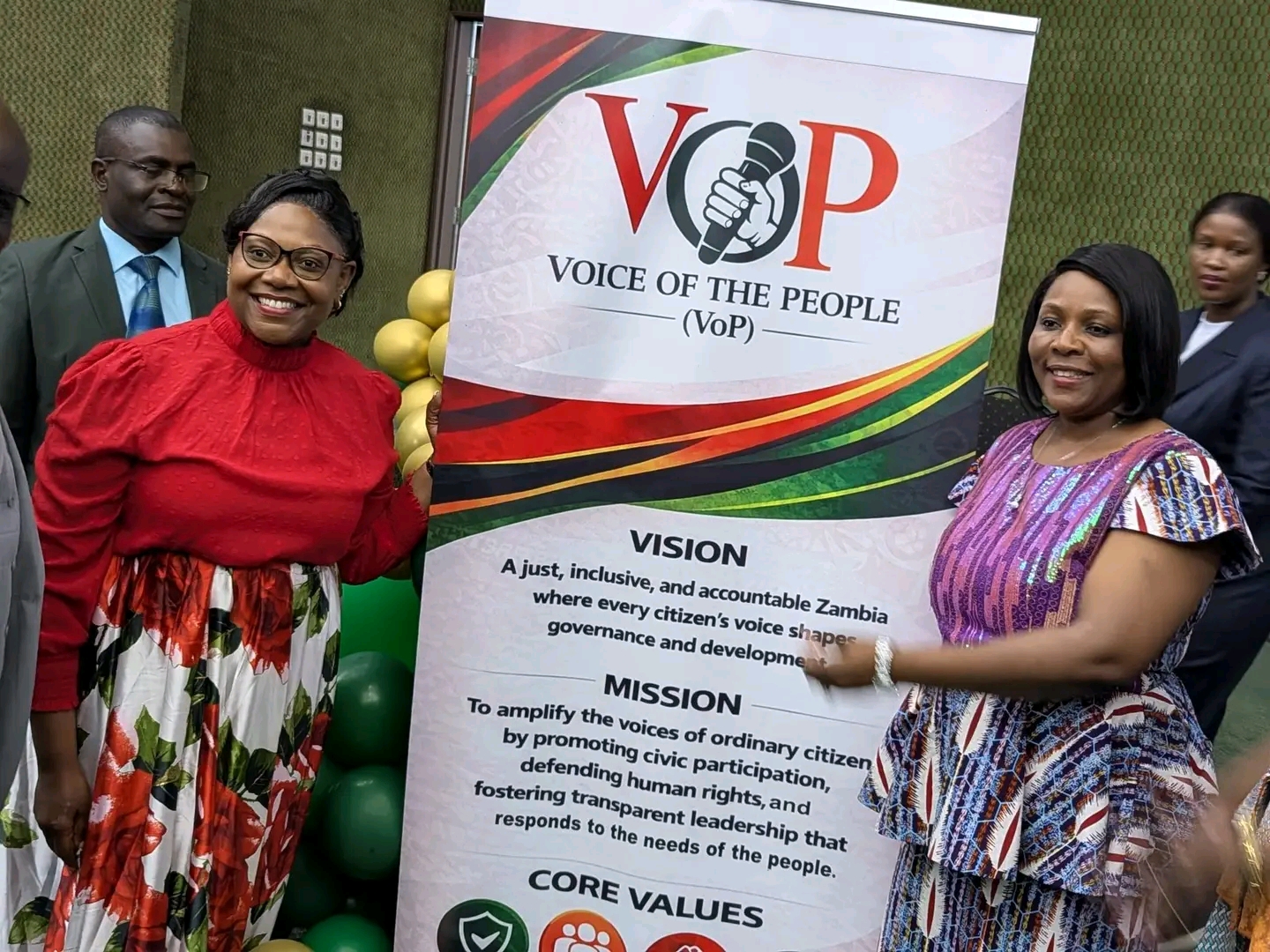 Zambians must speak for themselves, not rely on others, Milapo says as VoP launches