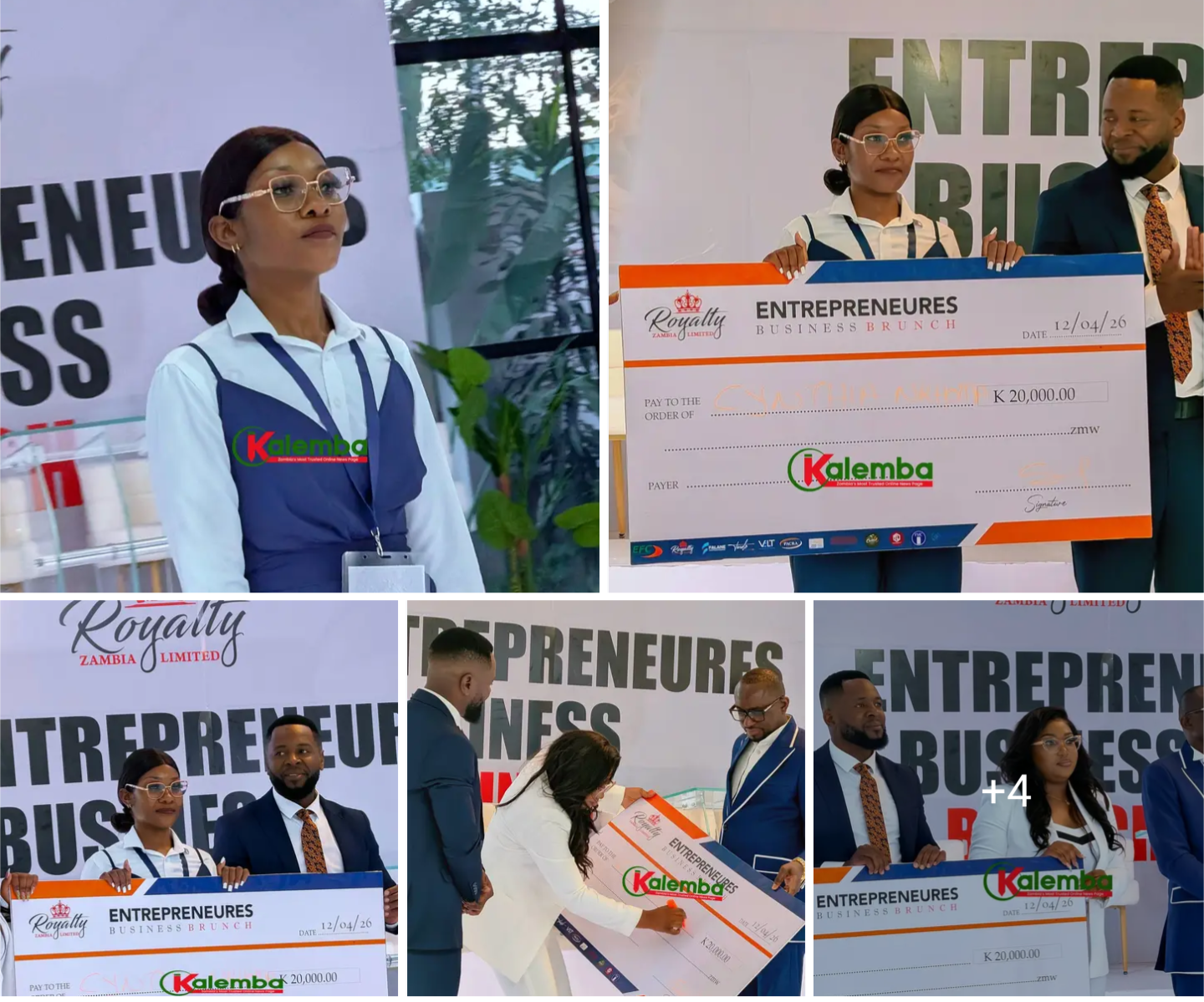 Lundazi hairdresser wins K20,000 at entrepreneurs’ brunch