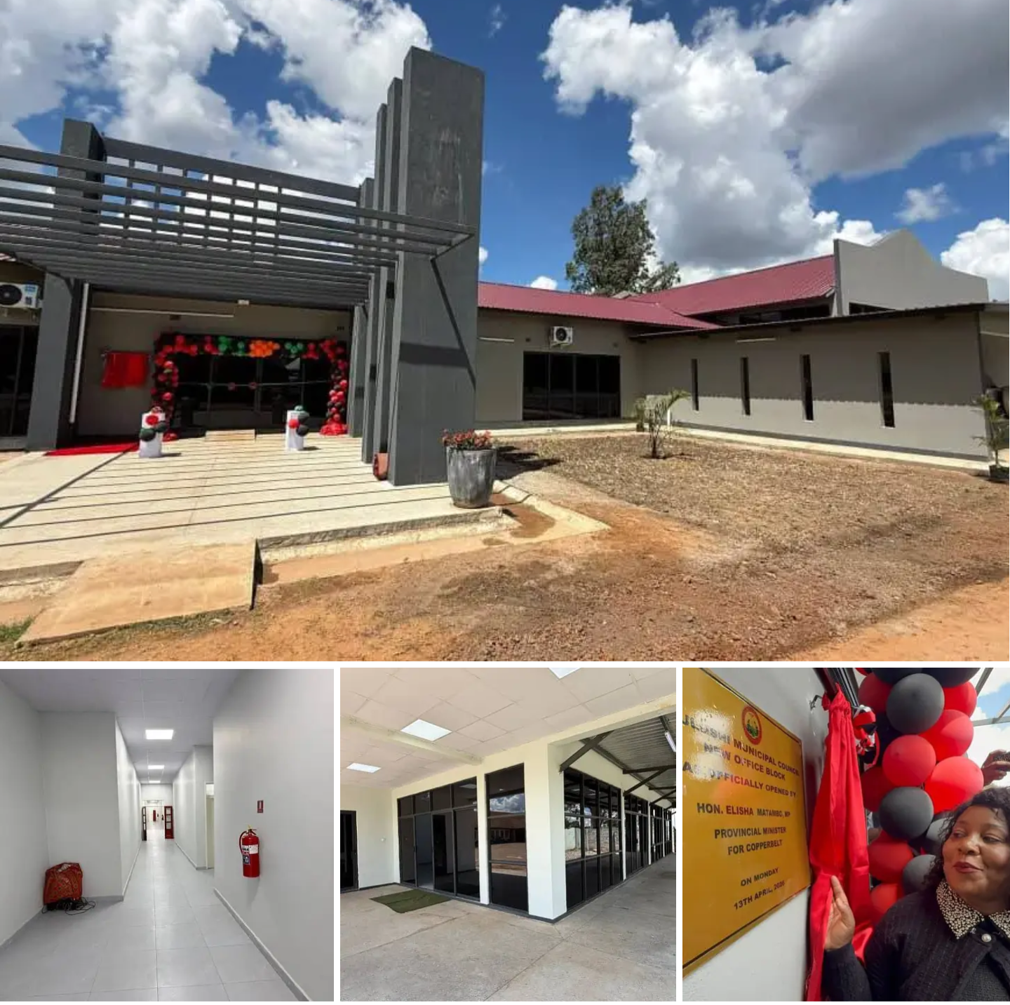 Kalulushi Municipal Council commissions K6,6 million office block