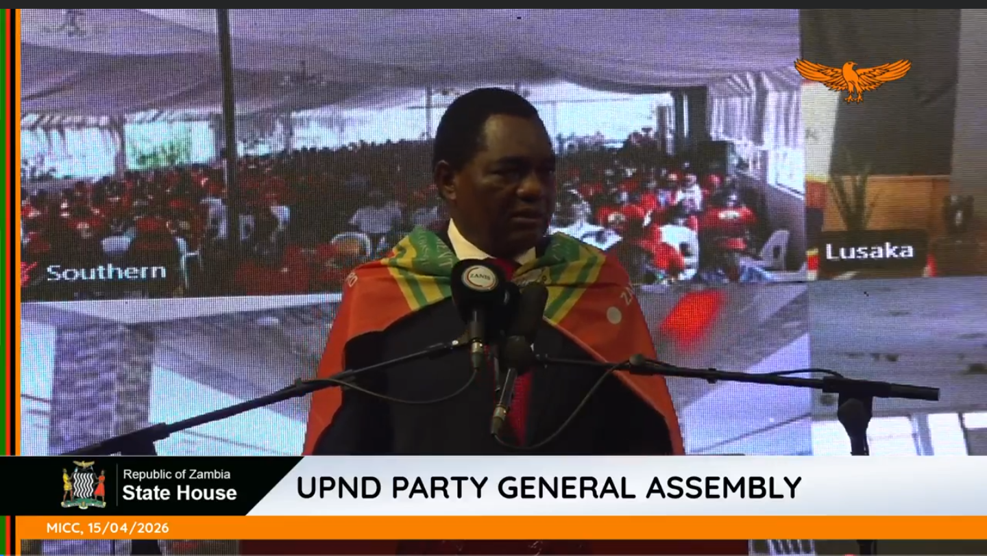 Someone is telling you they will run the country better but they are the one who sunk it – President Hichilema